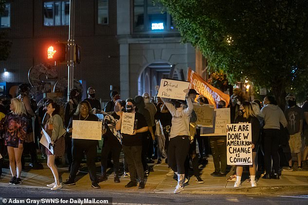 Authorities said the protests following Ricardo Munoz's fatal shooting degenerated into rioting that damaged Lancaster's police headquarters and produced an arson fire that blocked a downtown intersection