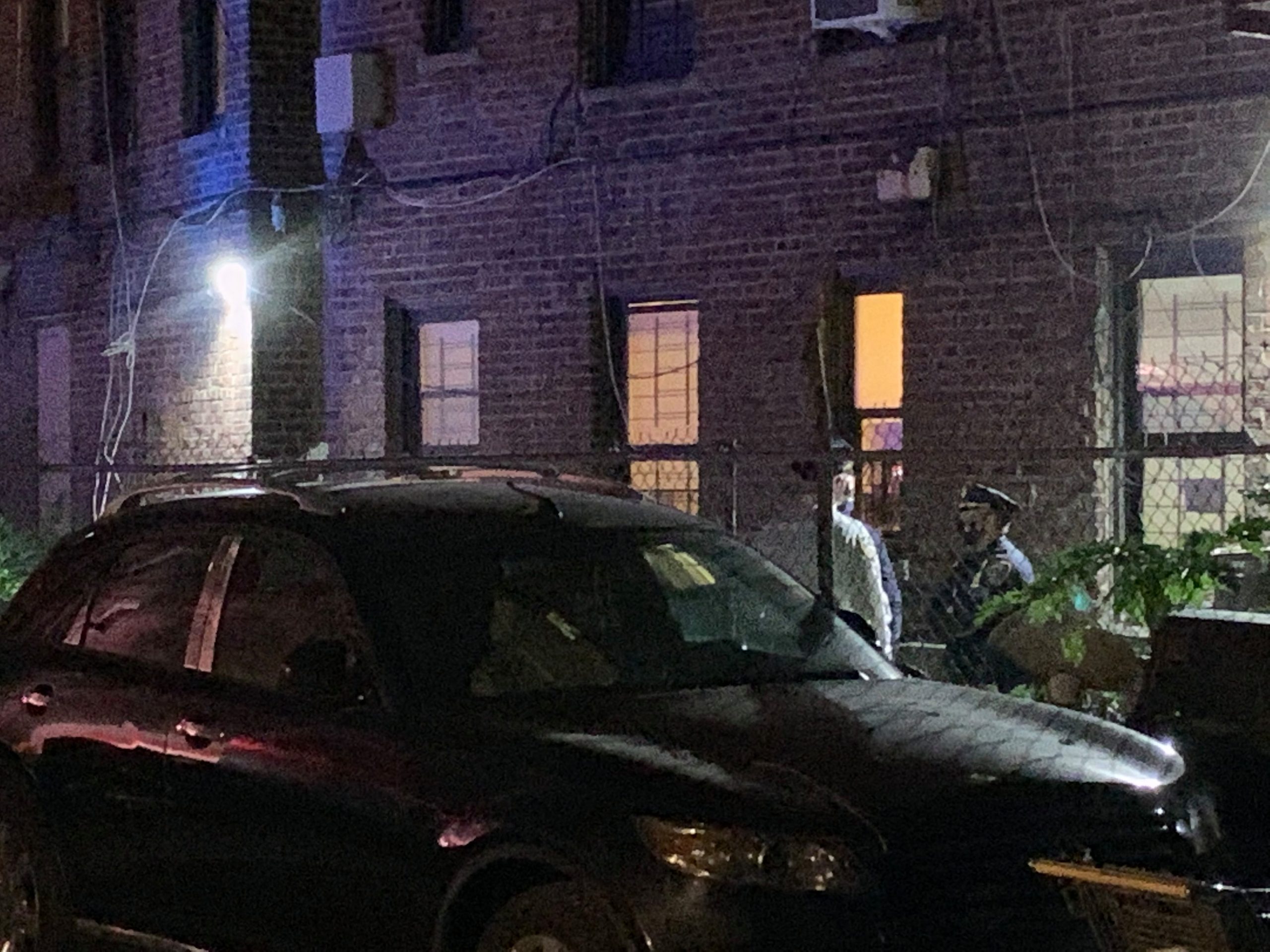 The bodies of two infants were found wrapped in paper behind a Bronx residential building