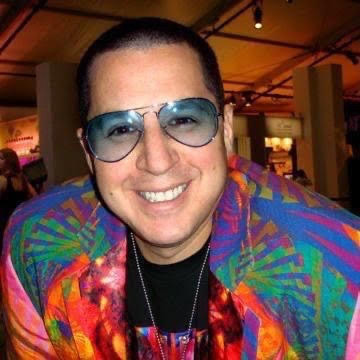 Dr. Noah Greenspan wearing one of his signature colorful outfits promoting his foundation's free Covid-19 Rehabilitation Bootcamp